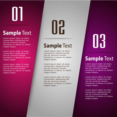 modern metin kutusu şablonları, pankart bilgileri