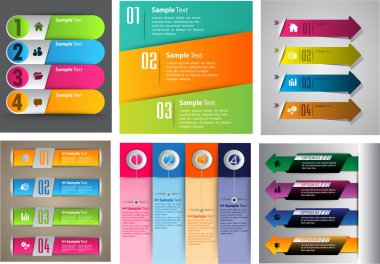 modern metin kutusu şablonları, pankart bilgileri