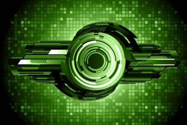 Siber devre gelecekteki teknoloji kavramı