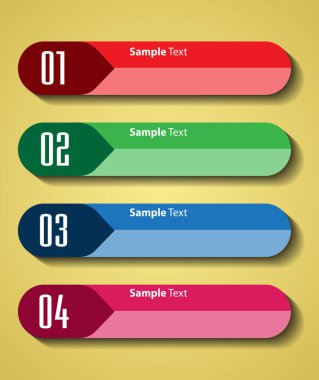 modern metin kutusu şablonları, pankart bilgileri