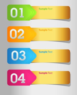 modern metin kutusu şablonları, pankart bilgileri