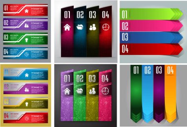 modern metin kutusu şablonları, pankart bilgileri