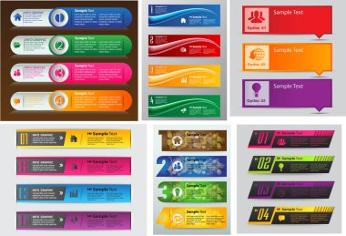 modern metin kutusu şablonları, pankart bilgileri