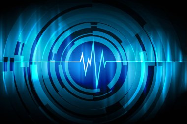 Siber devre gelecekteki teknoloji kavramı