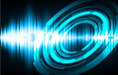 Siber devre gelecekteki teknoloji kavramı