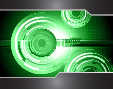 Siber devre gelecekteki teknoloji kavramı