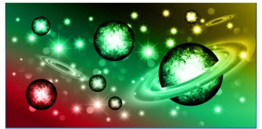 Bu görüntünün galaksi elementleri Nasa tarafından desteklenmektedir