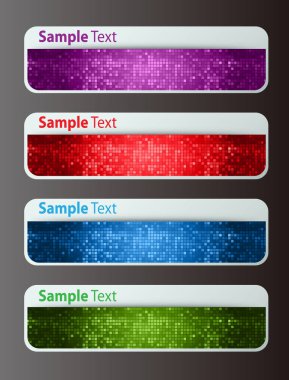 modern metin kutusu şablonları, pankart bilgileri