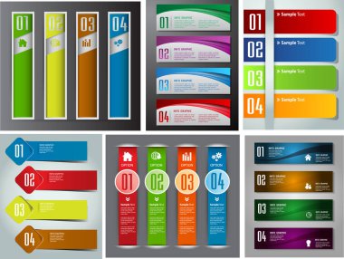 modern metin kutusu şablonları, pankart bilgileri