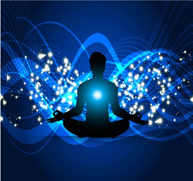 Yoga konsepti vektör illüstrasyonu