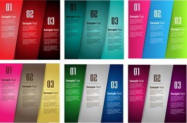 modern metin kutusu şablonları, pankart bilgileri