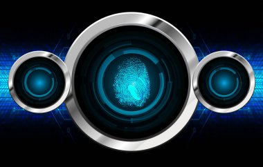 Siber devre gelecekteki teknoloji kavramı