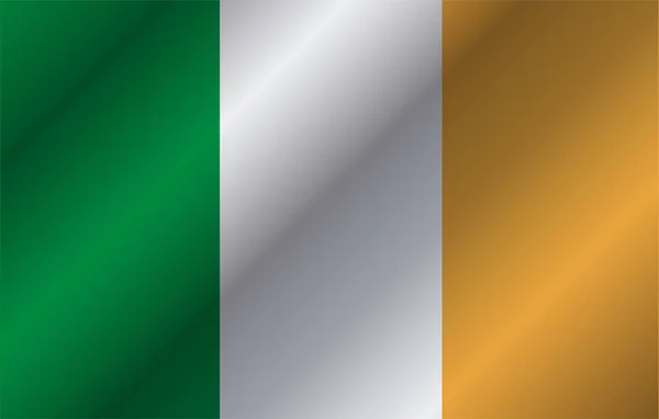 ナイジェリアの国旗です ベクターイラスト — ストックベクタ