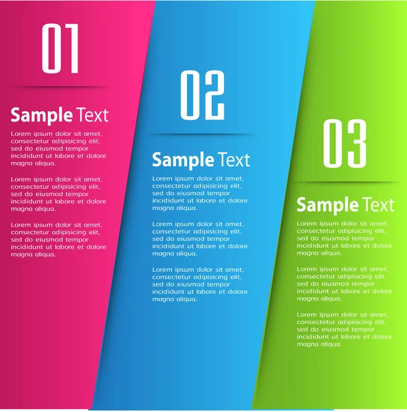 Moderní Šablony Textových Polí Banner Infographics — Stockový vektor