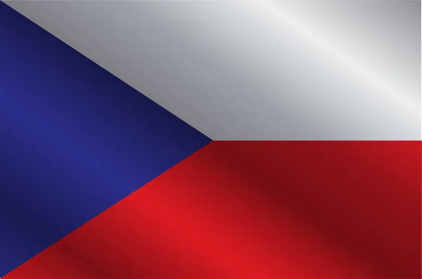 Bandera Rusia Ilustración Vectorial — Vector de stock