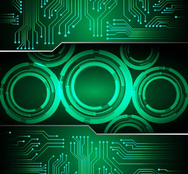 Siber devre gelecekteki teknoloji kavramı