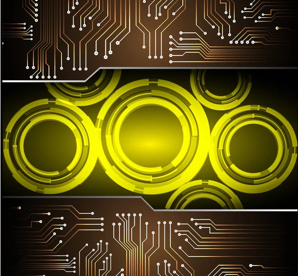 Siber devre gelecekteki teknoloji kavramı