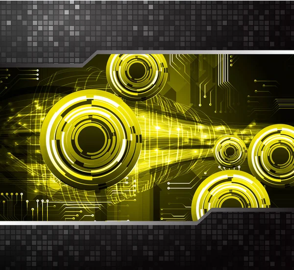 Siber devre gelecekteki teknoloji kavramı