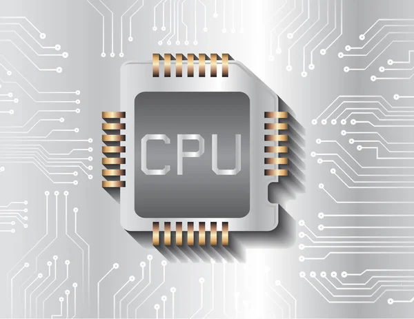 Circuit Imprimé Fond Vectoriel — Image vectorielle