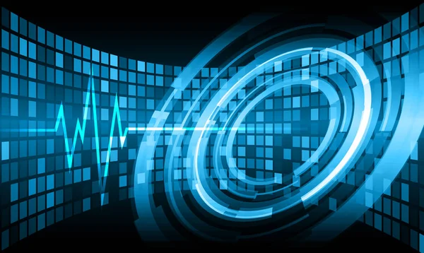 Siber devre gelecekteki teknoloji kavramı