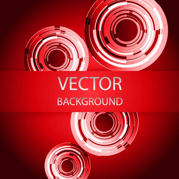 Cibercircuito Futuro Concepto Tecnología Fondo — Vector de stock