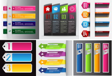 modern metin kutusu şablonları, pankart bilgileri