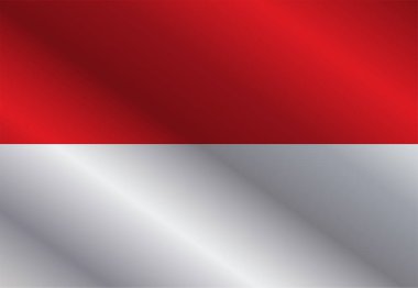 Dalgalı arka planda Avusturalya bayrağı. vektör illüstrasyonu.