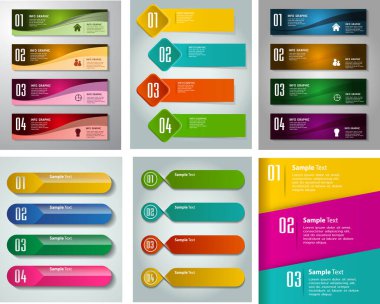 modern metin kutusu şablonları, pankart bilgileri