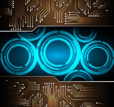 Siber devre gelecekteki teknoloji kavramı