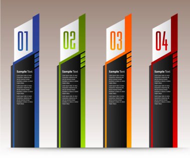 modern metin kutusu şablonları, pankart bilgileri