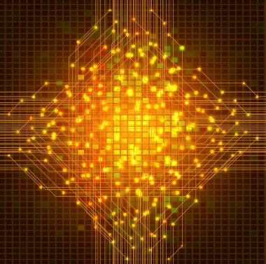 soyut gelecek duvar kağıdı, dijital arkaplan