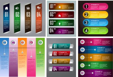 modern metin kutusu şablonları, pankart bilgileri