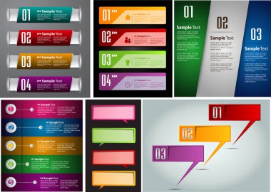 modern metin kutusu şablonları, pankart bilgileri