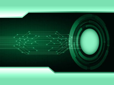 Siber devre gelecekteki teknoloji kavramı