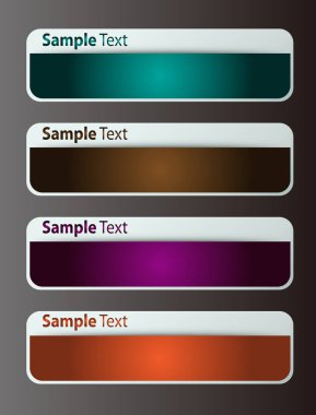 modern metin kutusu şablonları, pankart bilgileri