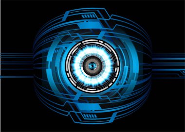 Siber devre gelecekteki teknoloji kavramı