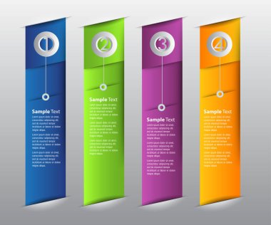 modern metin kutusu şablonları, pankart bilgileri