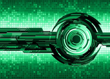 Siber devre gelecekteki teknoloji kavramı