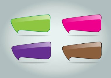 modern metin kutusu şablonları, pankart bilgileri