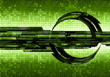 soyut gelecek teknolojisi arkaplanı