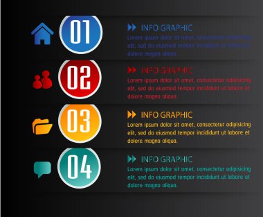 modern metin kutusu şablonları, pankart bilgileri