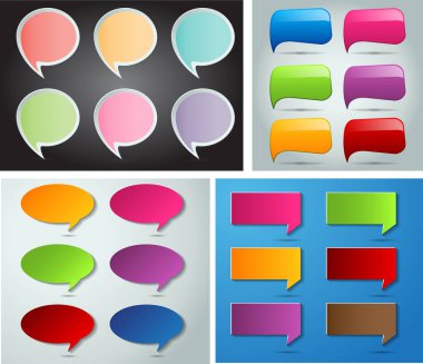 modern metin kutusu şablonları, pankart bilgileri