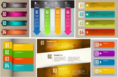 modern metin kutusu şablonları, pankart bilgileri