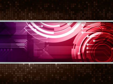 Siber devre gelecekteki teknoloji kavramı