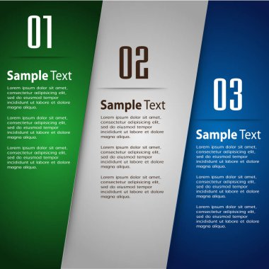 modern metin kutusu şablonları, pankart bilgileri