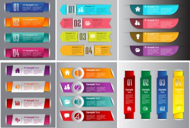 modern metin kutusu şablonları, pankart bilgileri