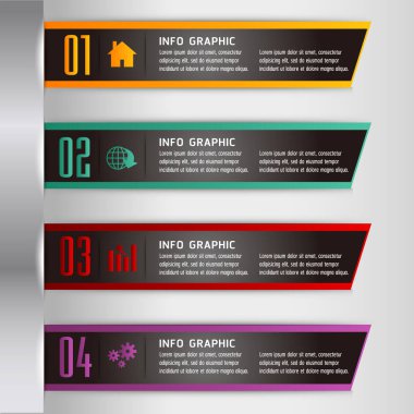 modern metin kutusu şablonları, pankart bilgileri