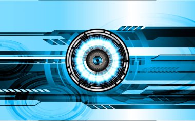 Siber devre gelecekteki teknoloji kavramı