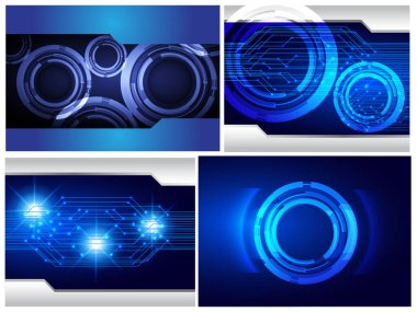 Siber devre gelecekteki teknoloji kavramı