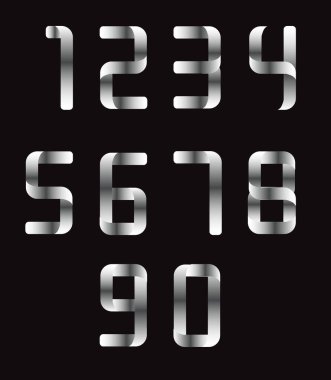 Vektör alfabesi. harf dizisi